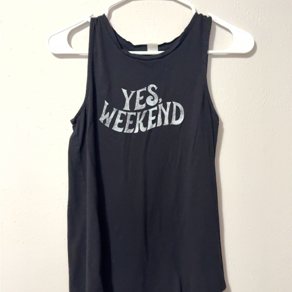 Old Navy Black Sleeveless Tank Top